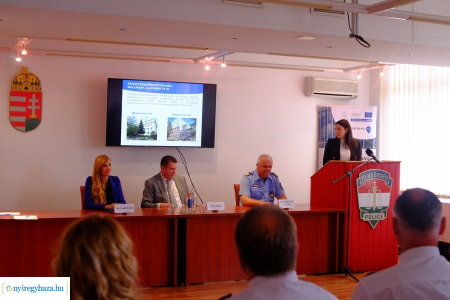 Energetikai fejlesztés a rendőrségen