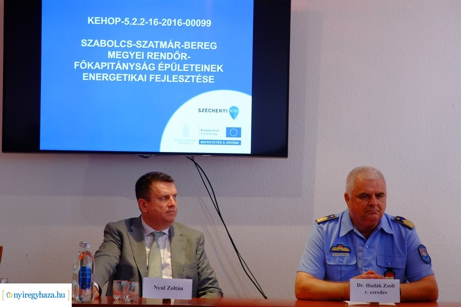 Energetikai fejlesztés a rendőrségen