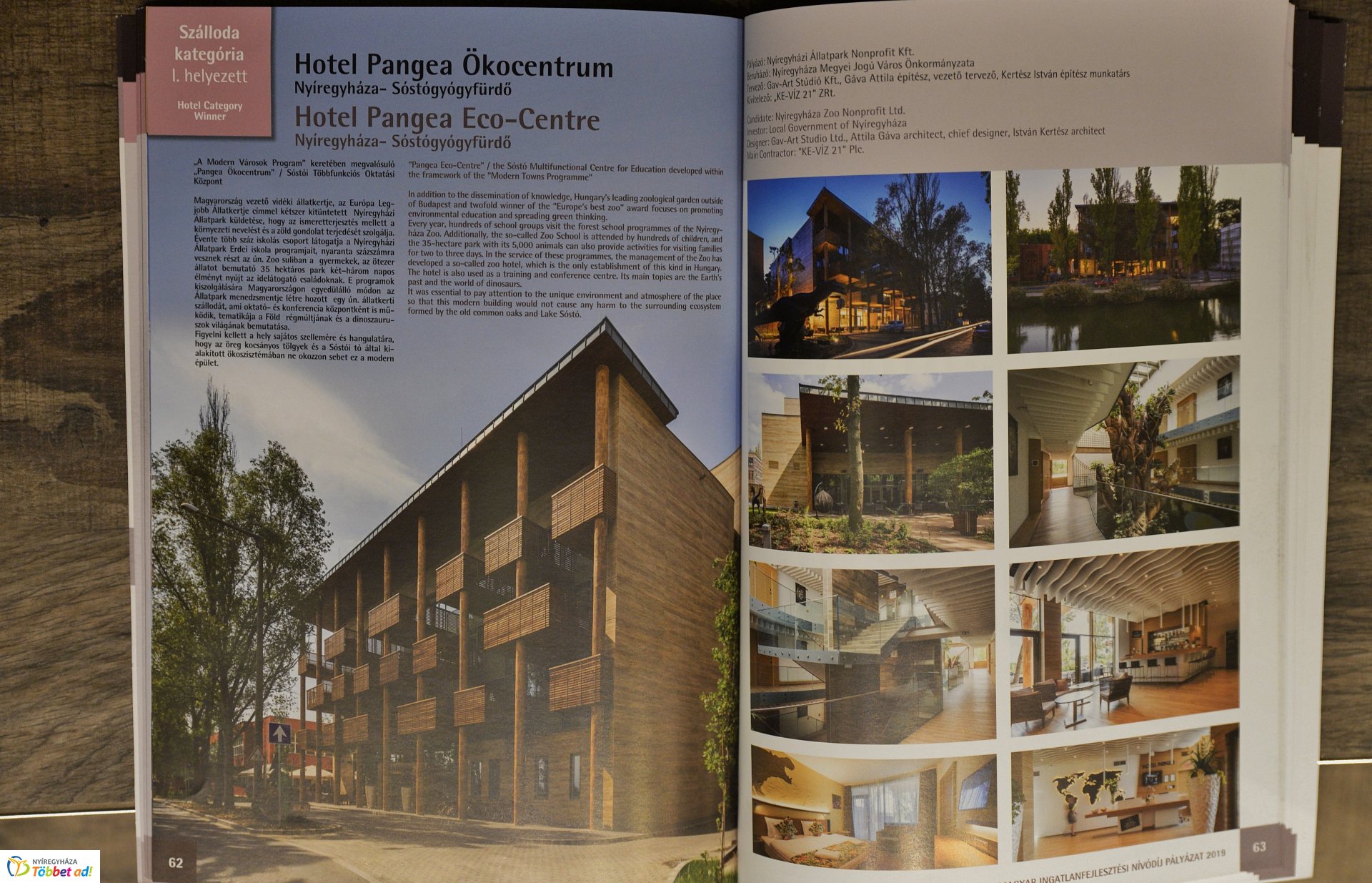 Építészeti díjat nyert a Hotel Pangea