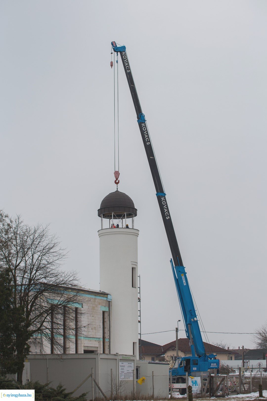 Épül a borbányai görögkatolikus templom