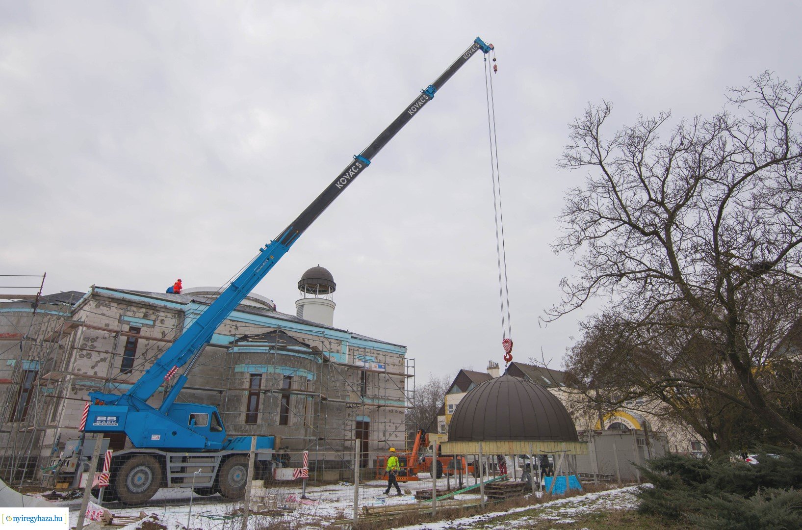 Épül a borbányai görögkatolikus templom
