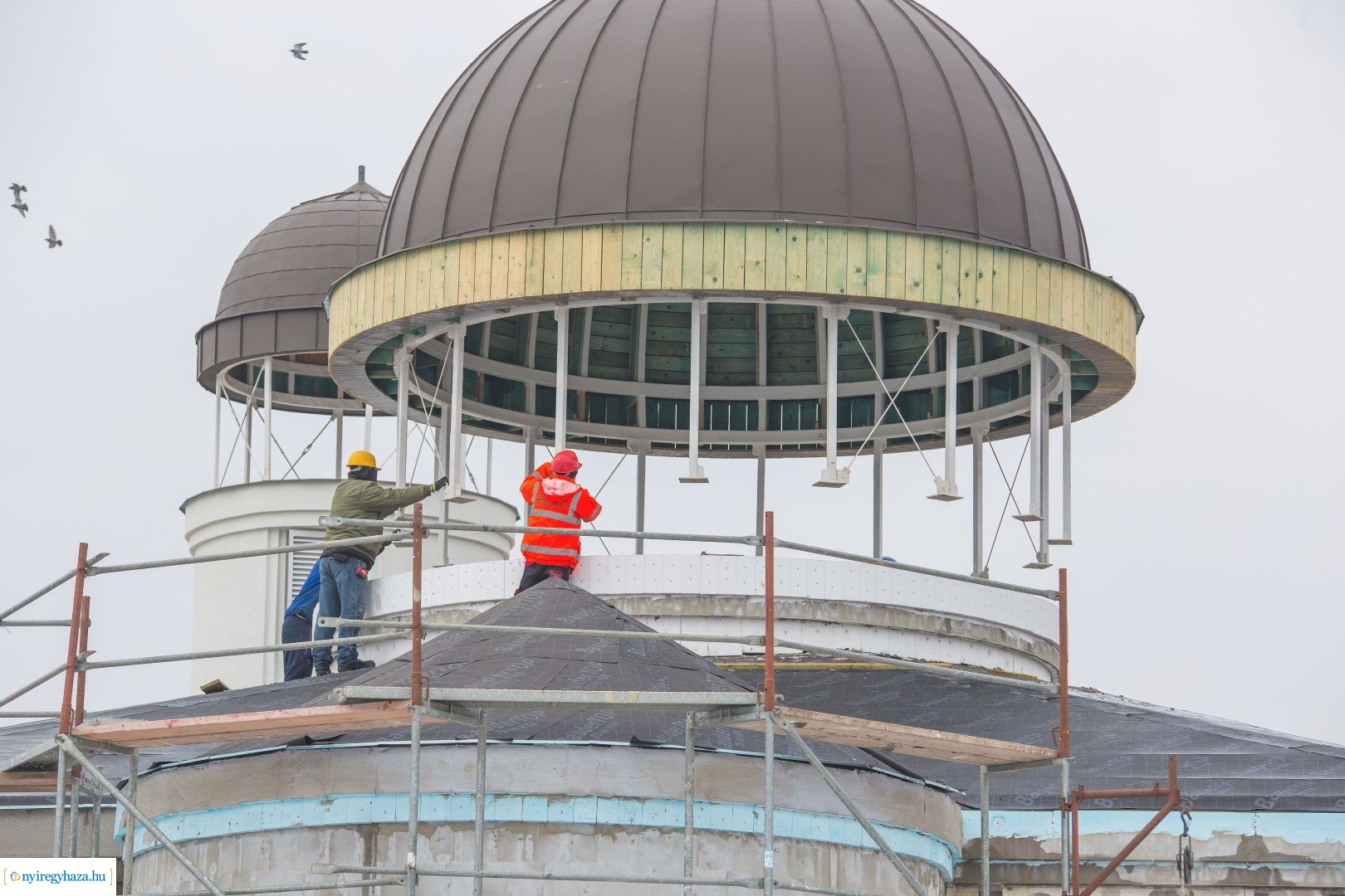 Épül a borbányai görögkatolikus templom