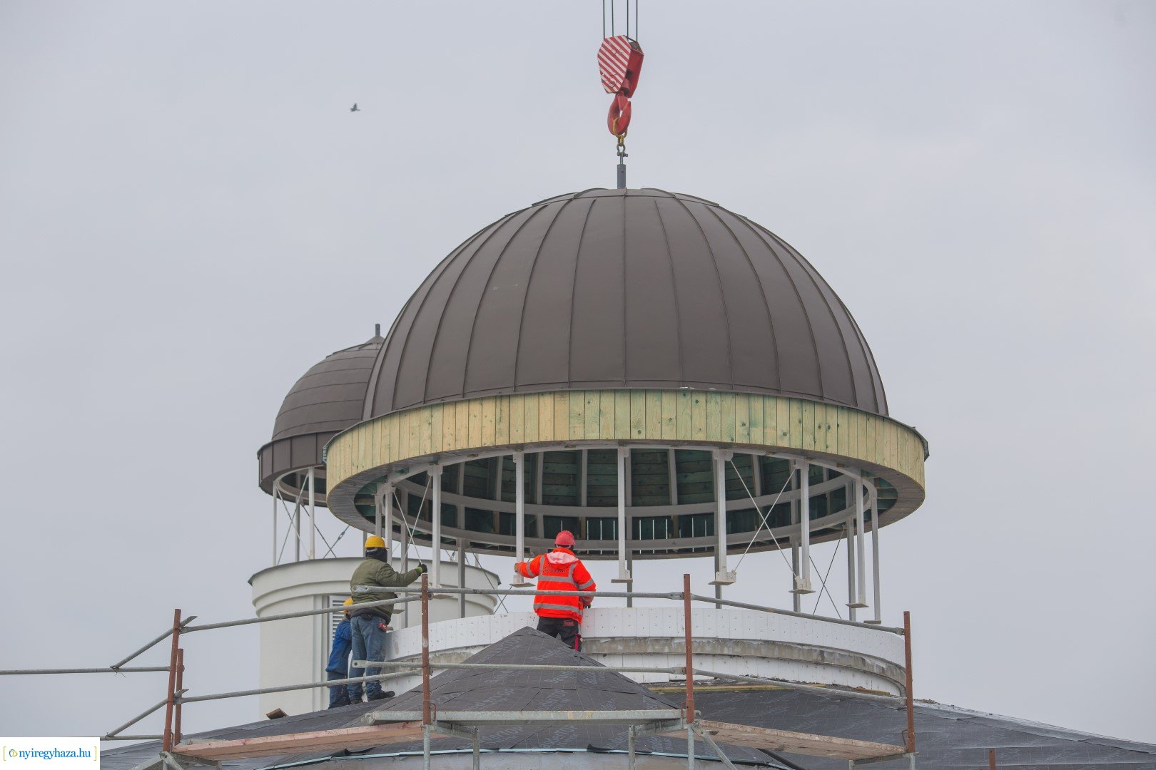 Épül a borbányai görögkatolikus templom