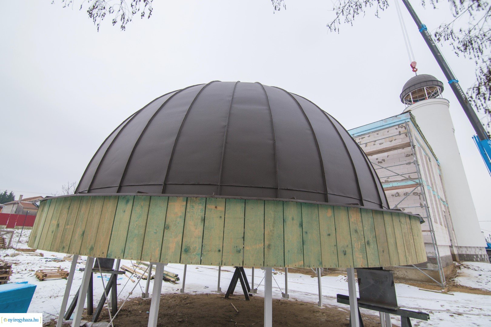 Épül a borbányai görögkatolikus templom