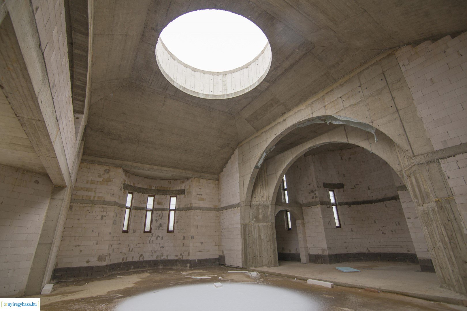 Épül a borbányai görögkatolikus templom