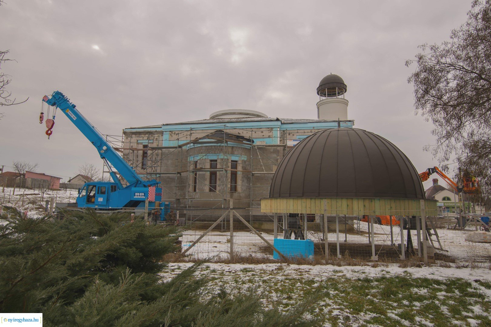 Épül a borbányai görögkatolikus templom