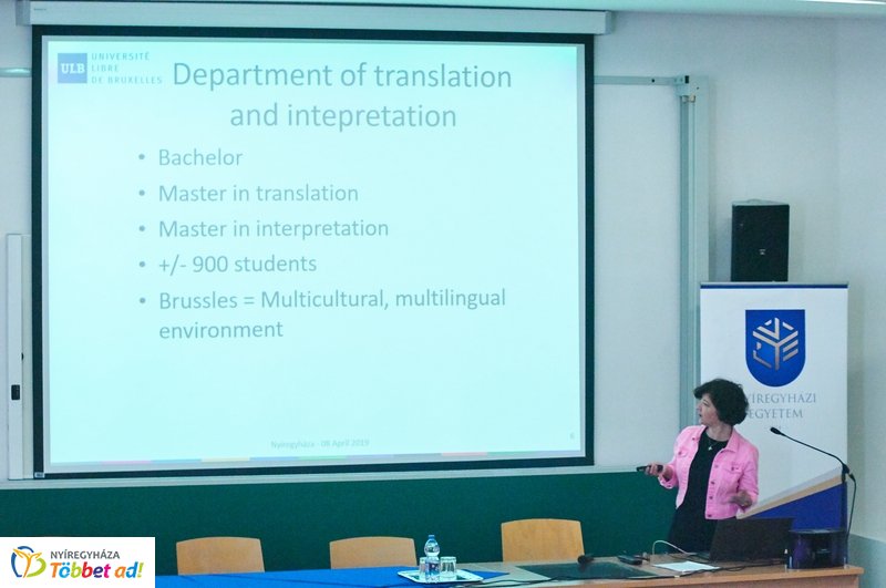 Erasmus konferencia az egyetemen