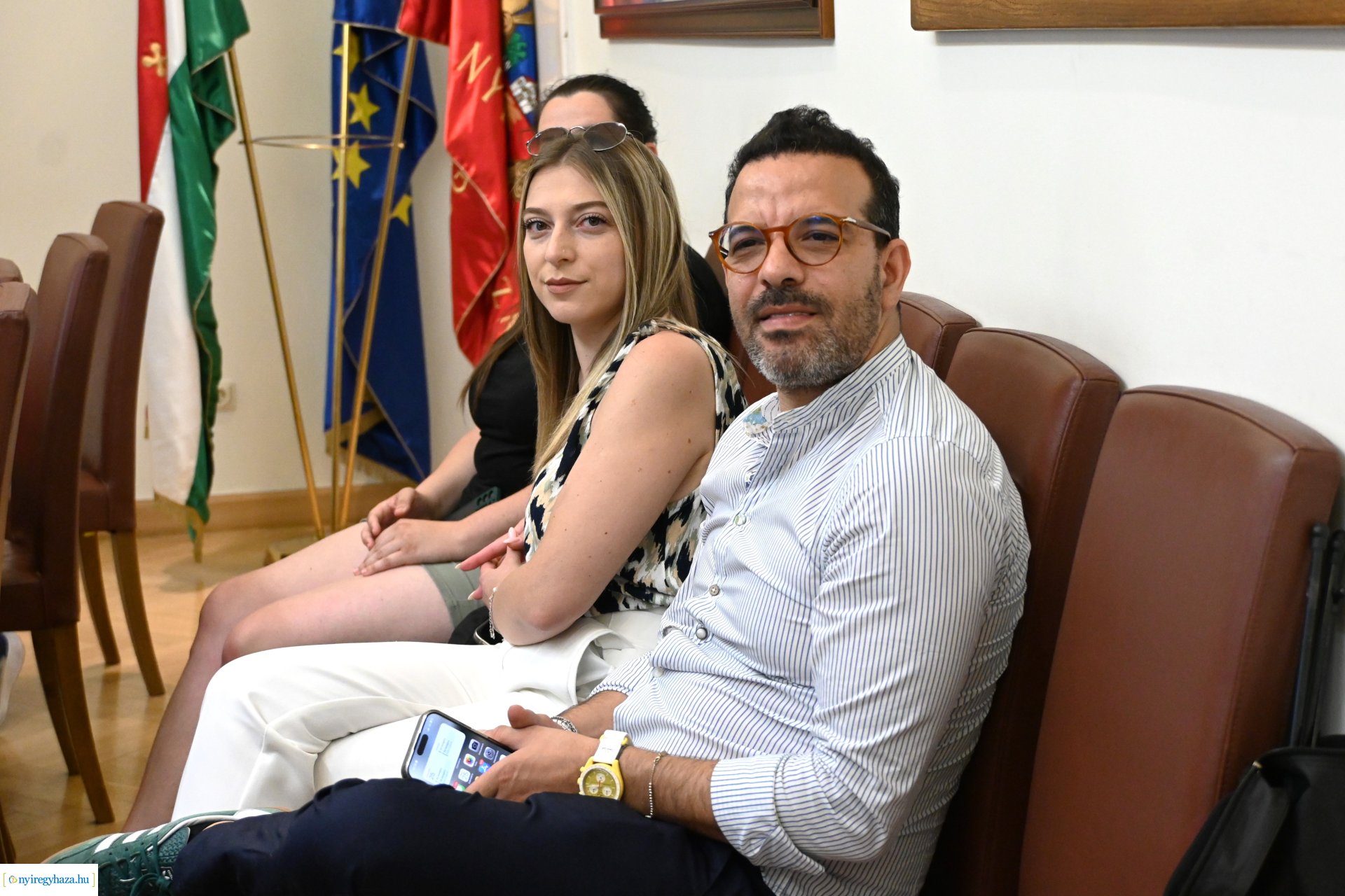 Erasmus program keretében érkeztek  diákokok a Városházára