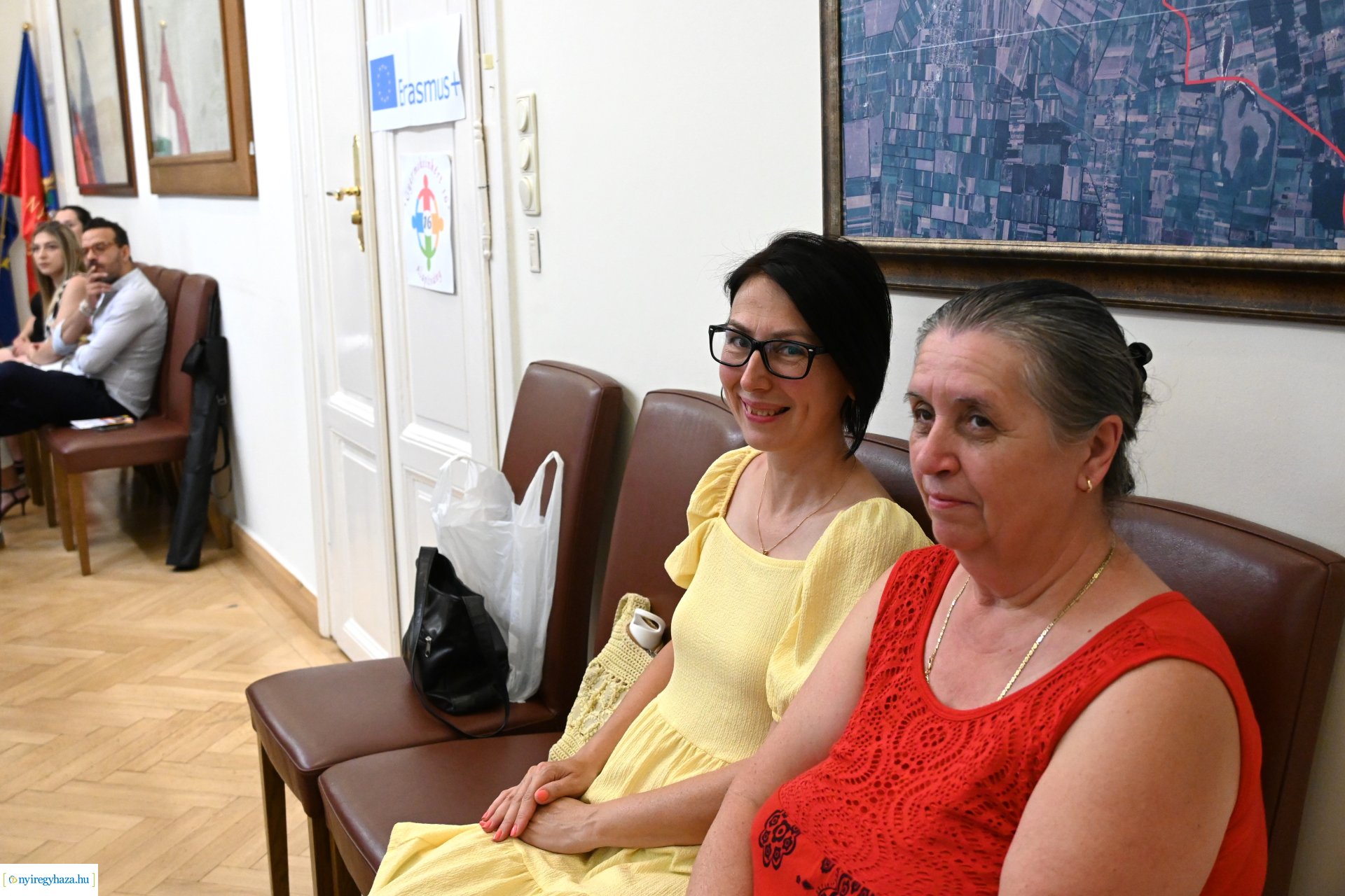 Erasmus program keretében érkeztek  diákokok a Városházára