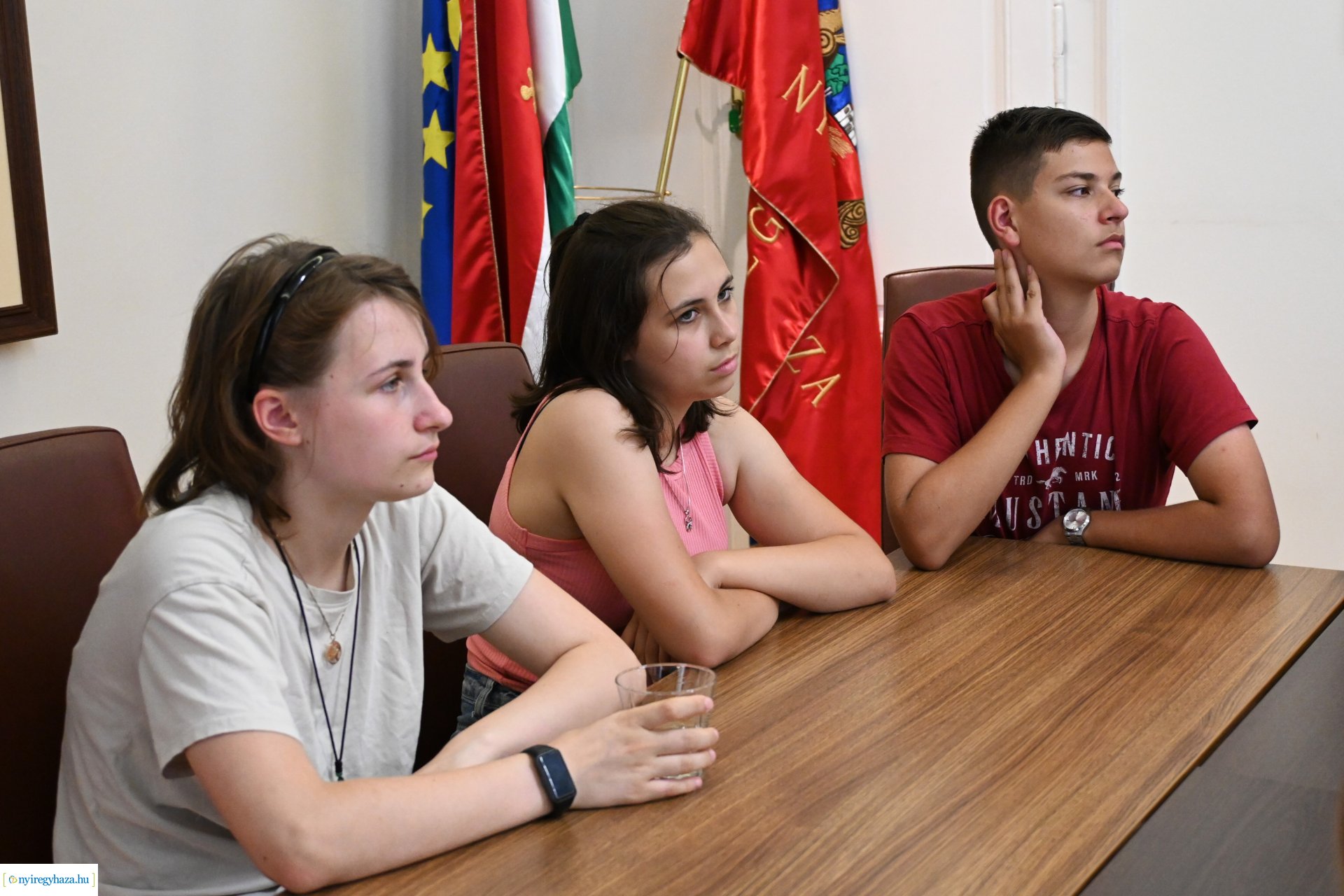 Erasmus program keretében érkeztek  diákokok a Városházára