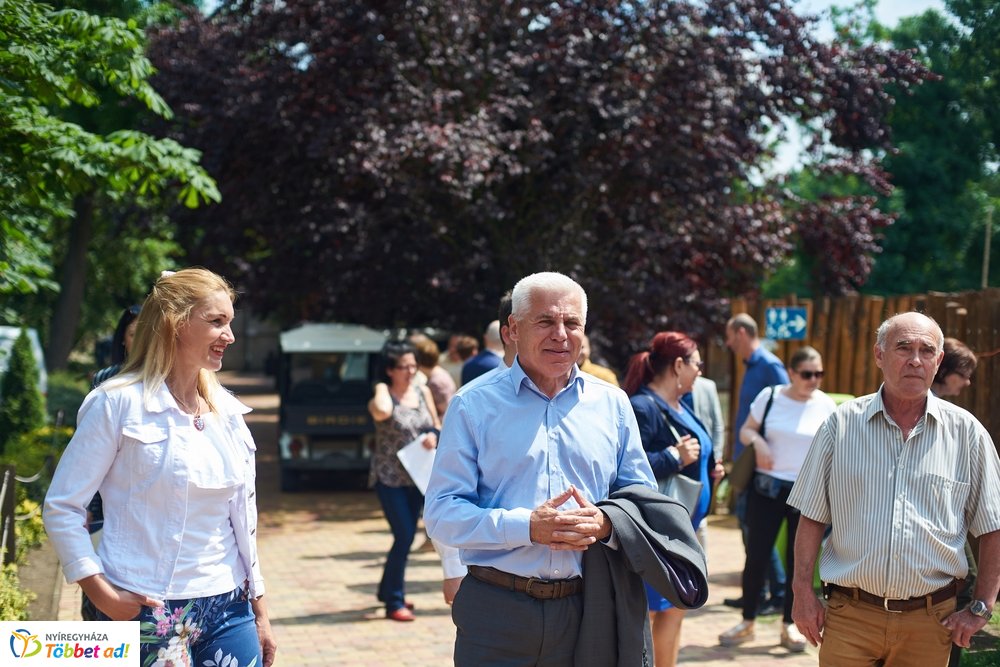 Erdei sétány átadó