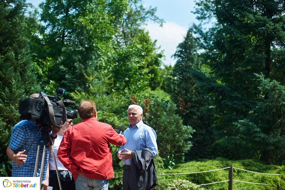 Erdei sétány átadó