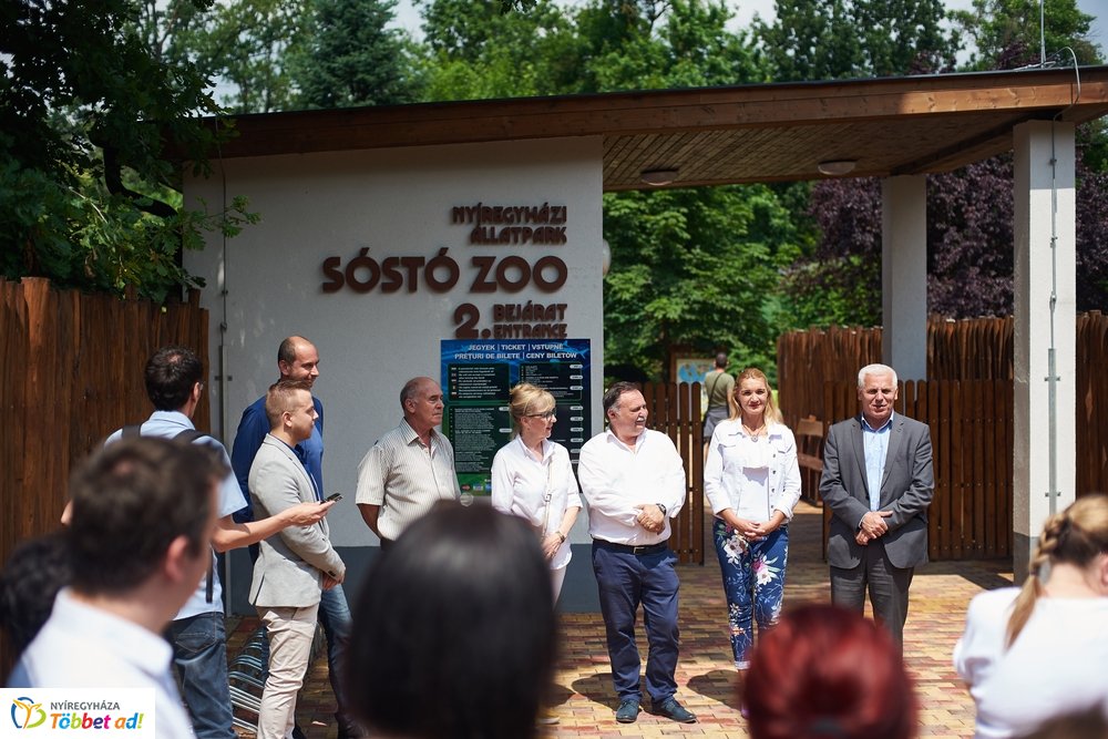 Erdei sétány átadó