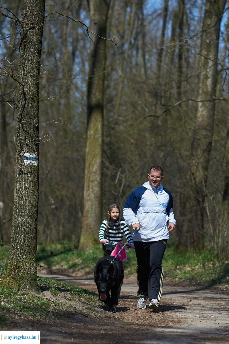 Erdei sport a tavaszban