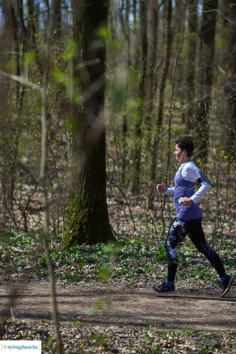 Erdei sport a tavaszban