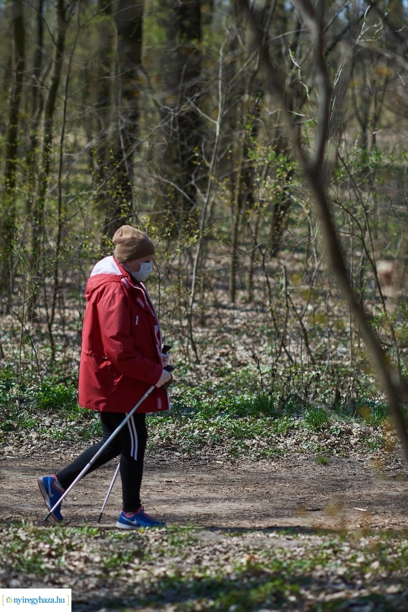 Erdei sport a tavaszban
