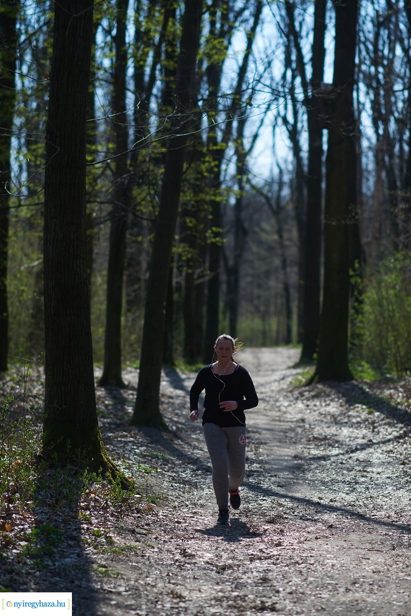 Erdei sport a tavaszban