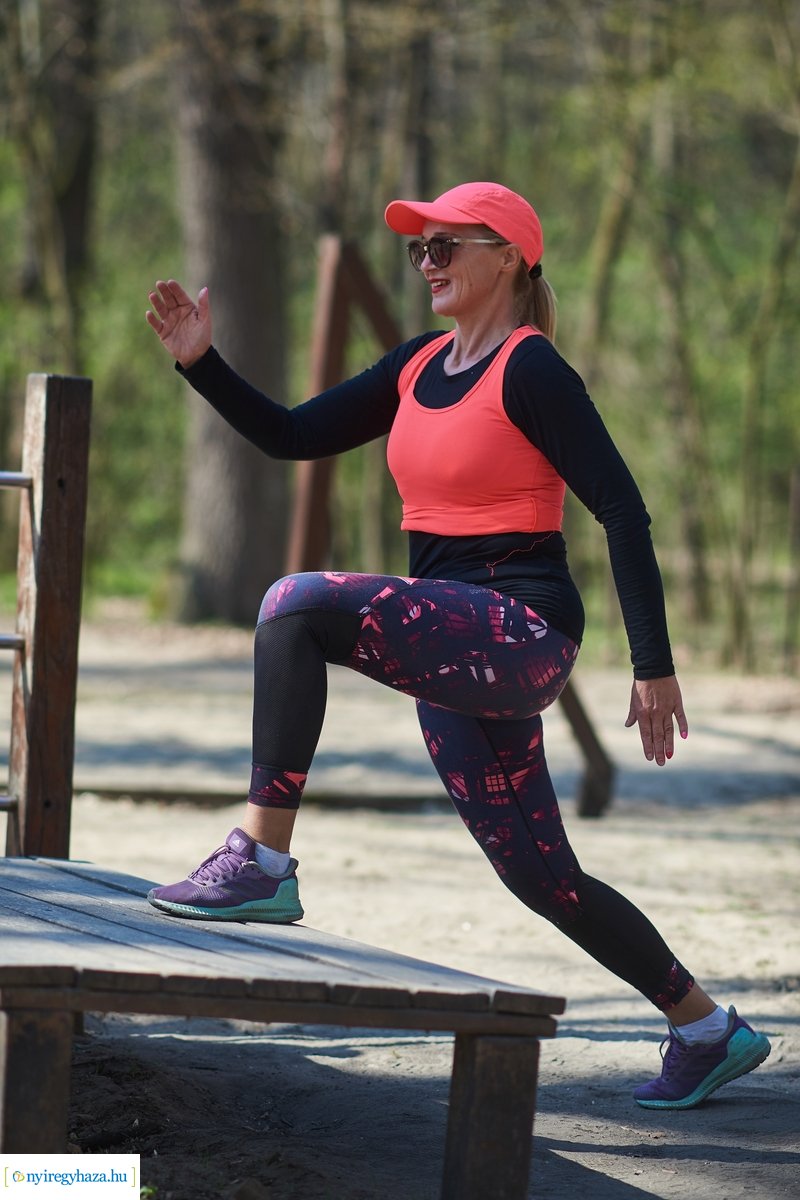 Erdei sport a tavaszban