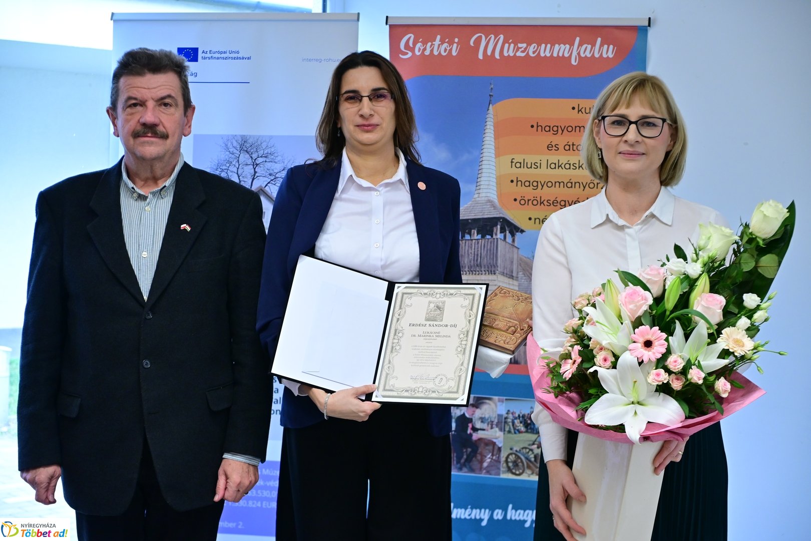 Erdész Sándor díjátadó a múzeumfaluban 2025