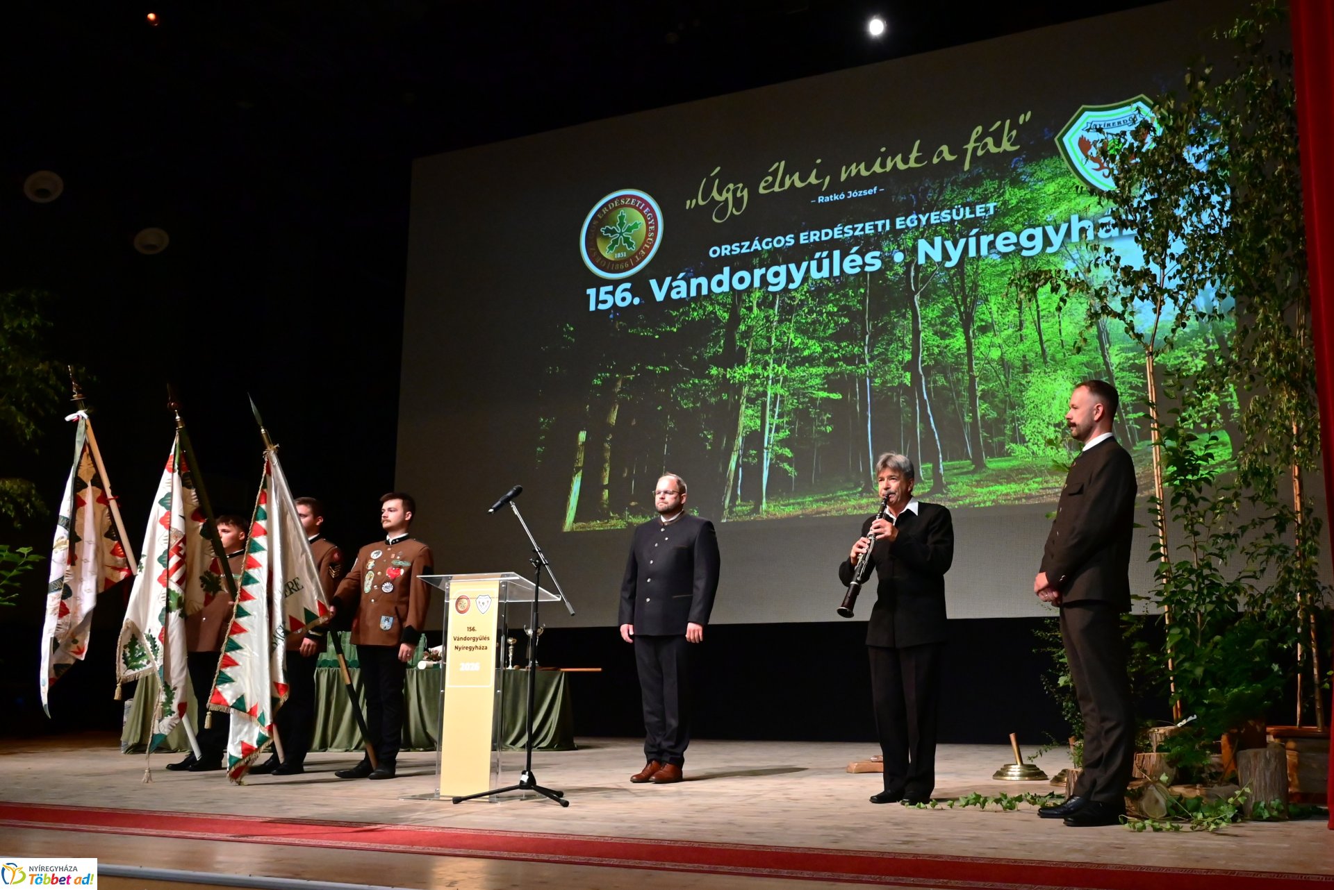 Erdészek vándorgyűlése Nyíregyházán