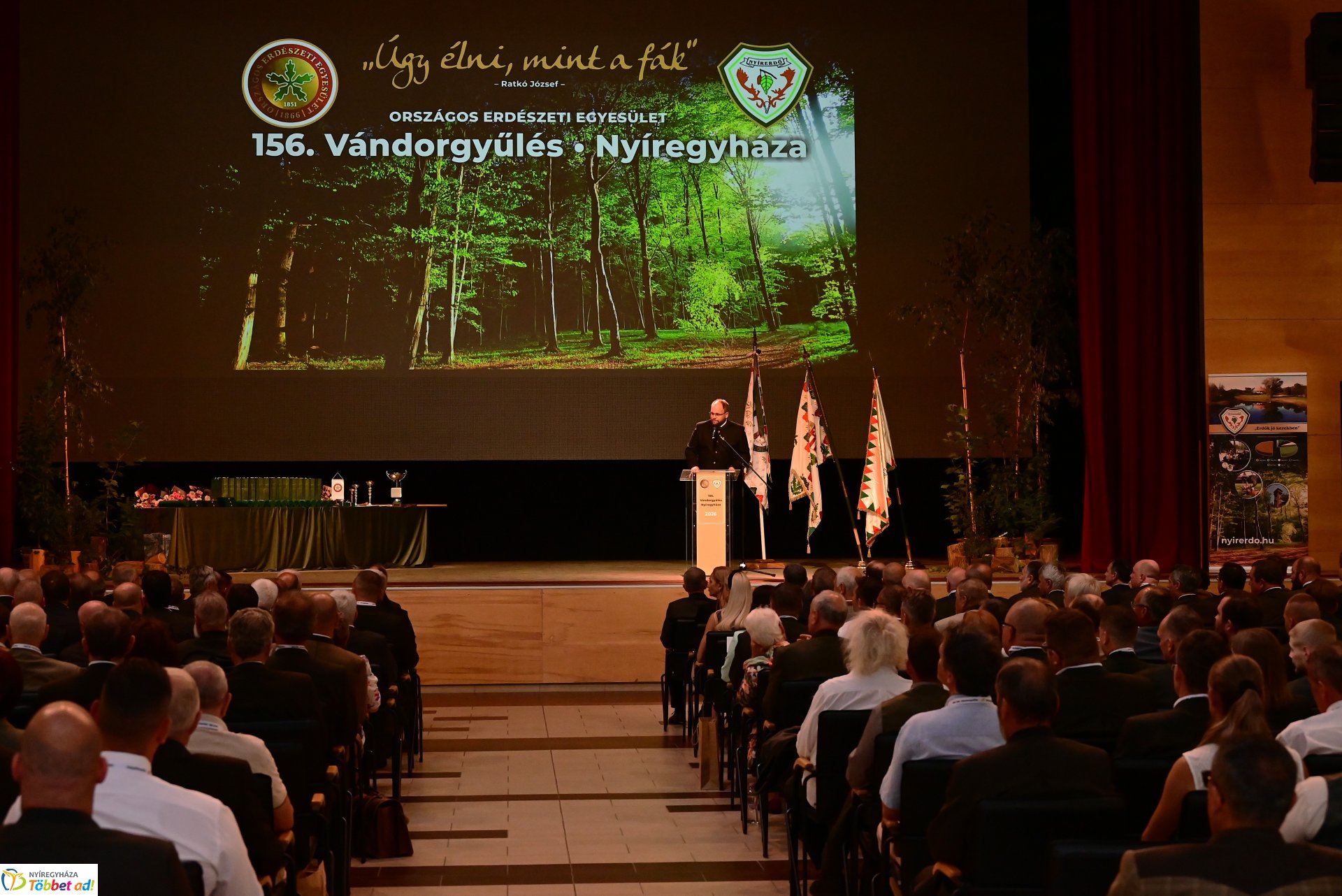 Erdészek vándorgyűlése Nyíregyházán