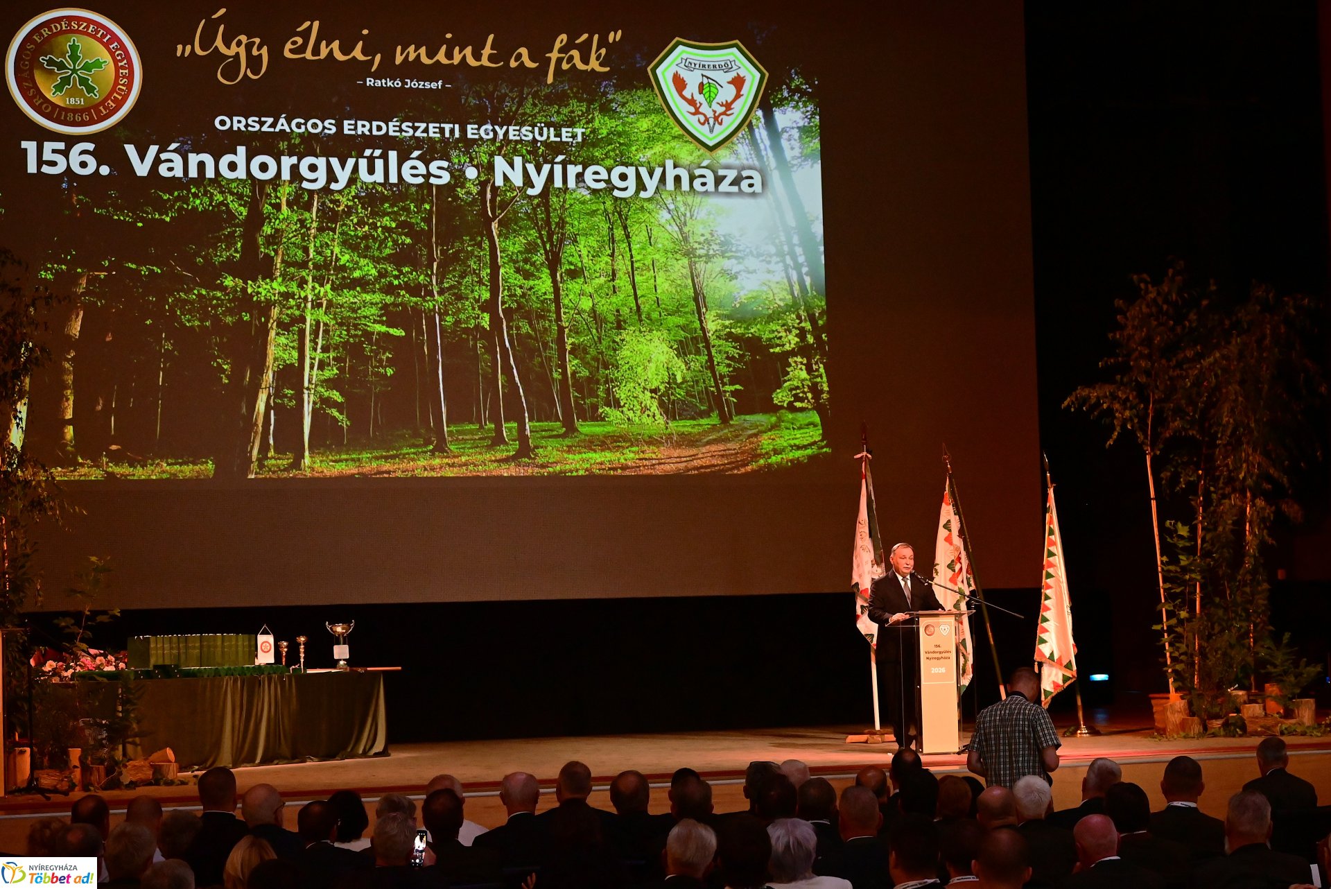 Erdészek vándorgyűlése Nyíregyházán