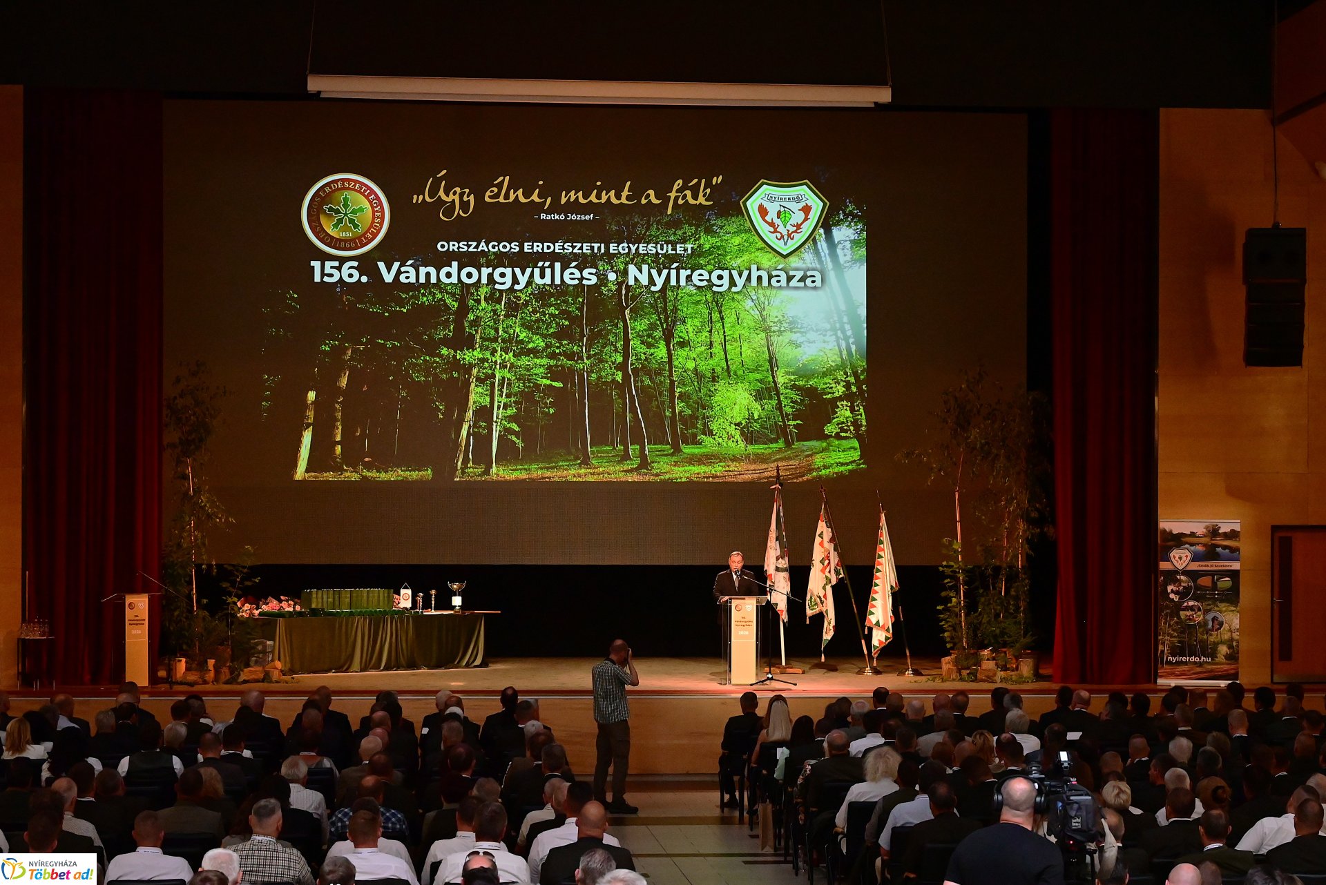 Erdészek vándorgyűlése Nyíregyházán