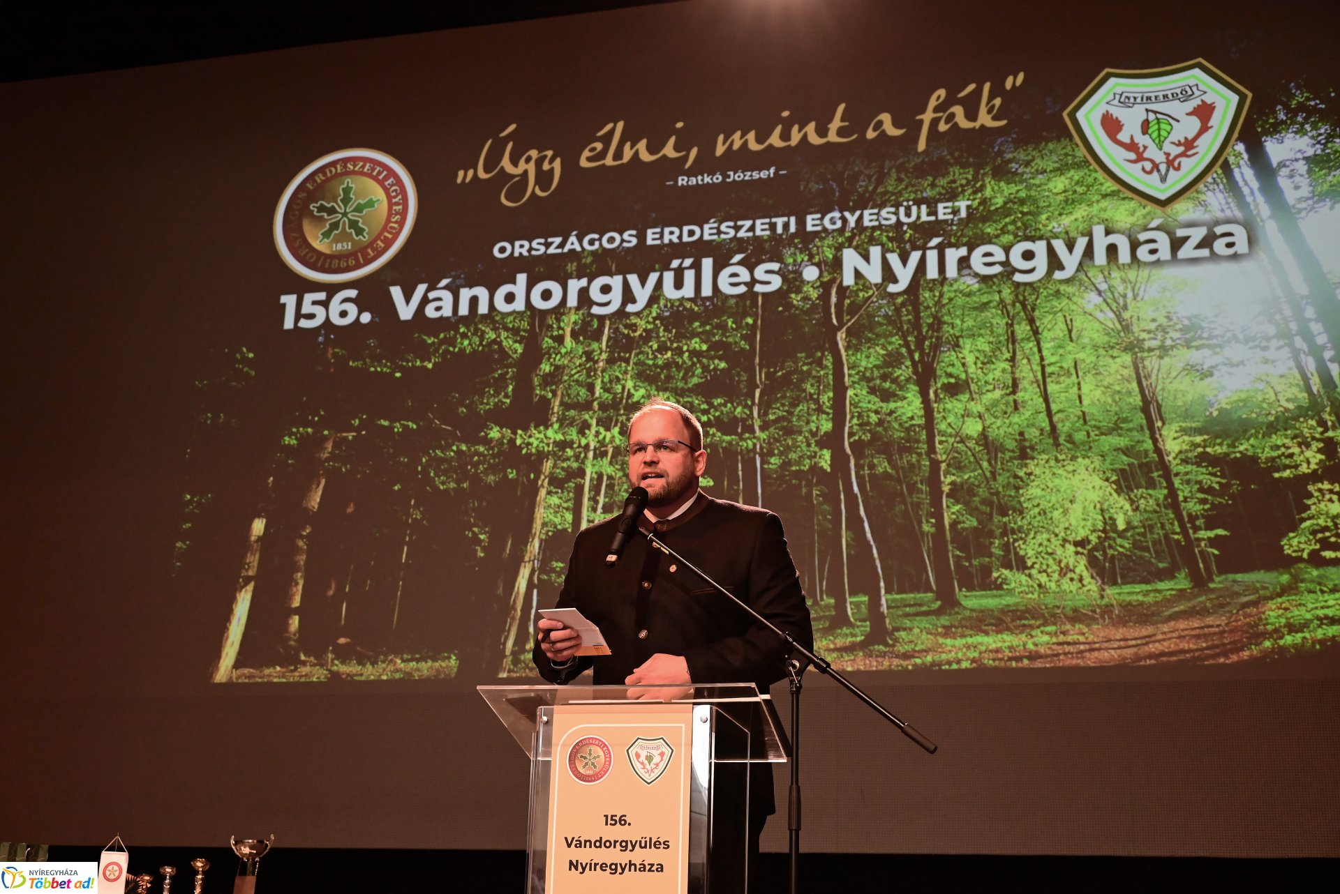 Erdészek vándorgyűlése Nyíregyházán