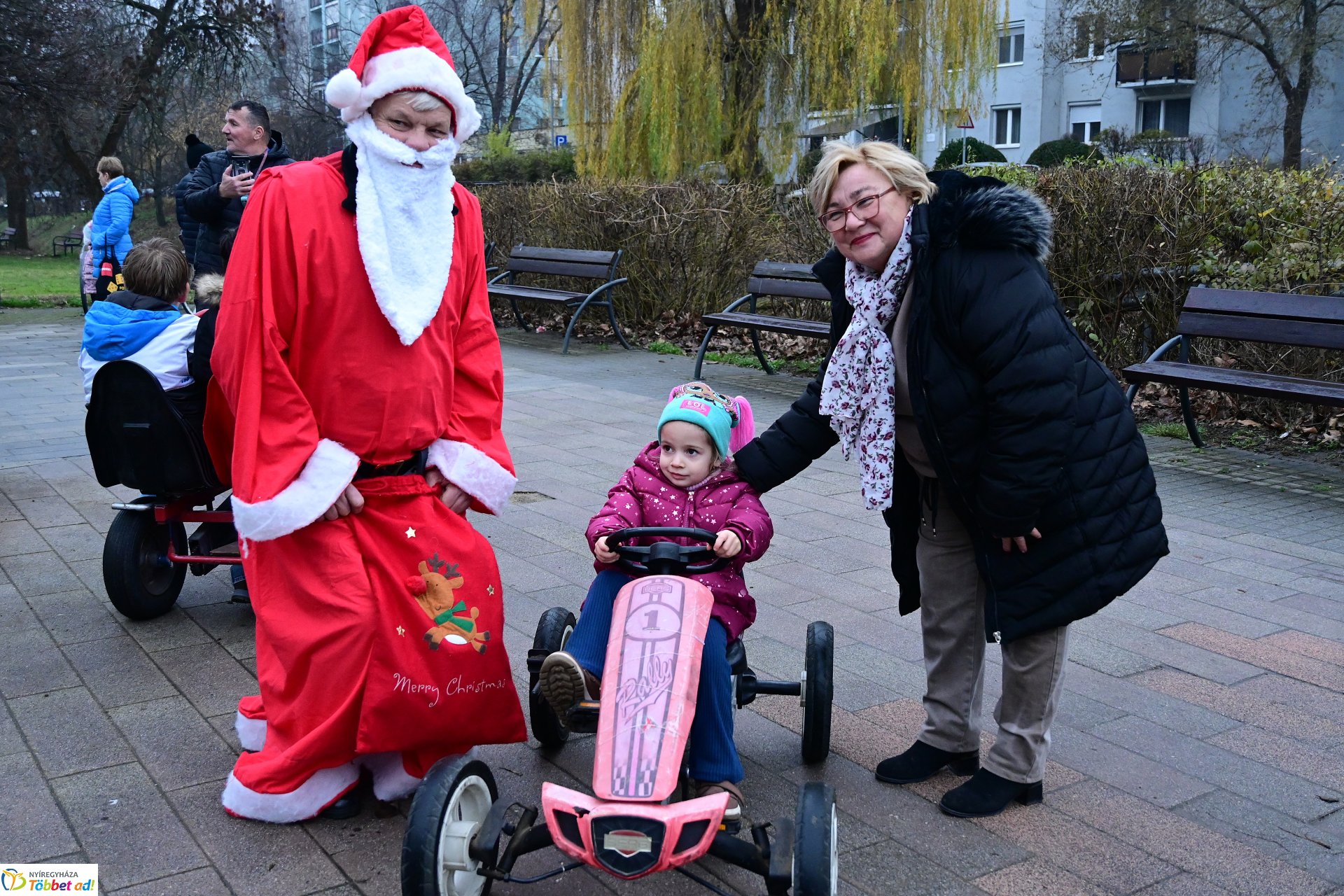 Érkertbe  érkezett a mikulás