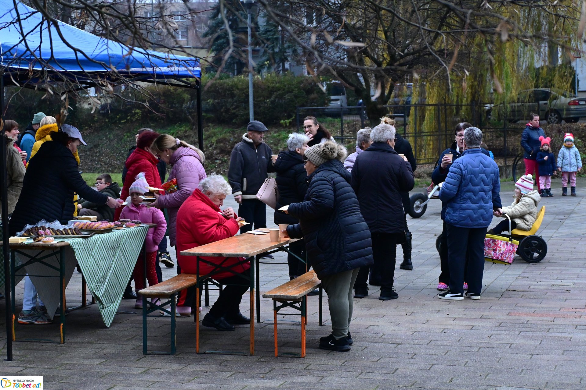 Érkertbe  érkezett a mikulás