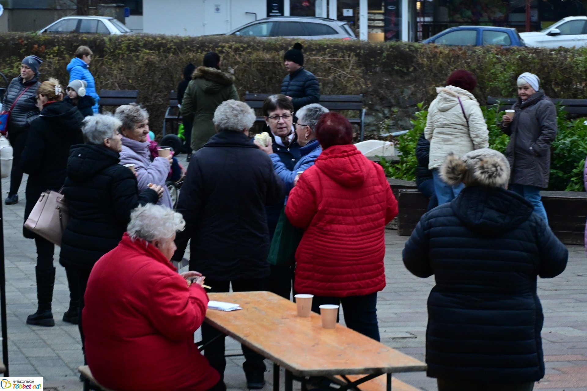 Érkertbe  érkezett a mikulás