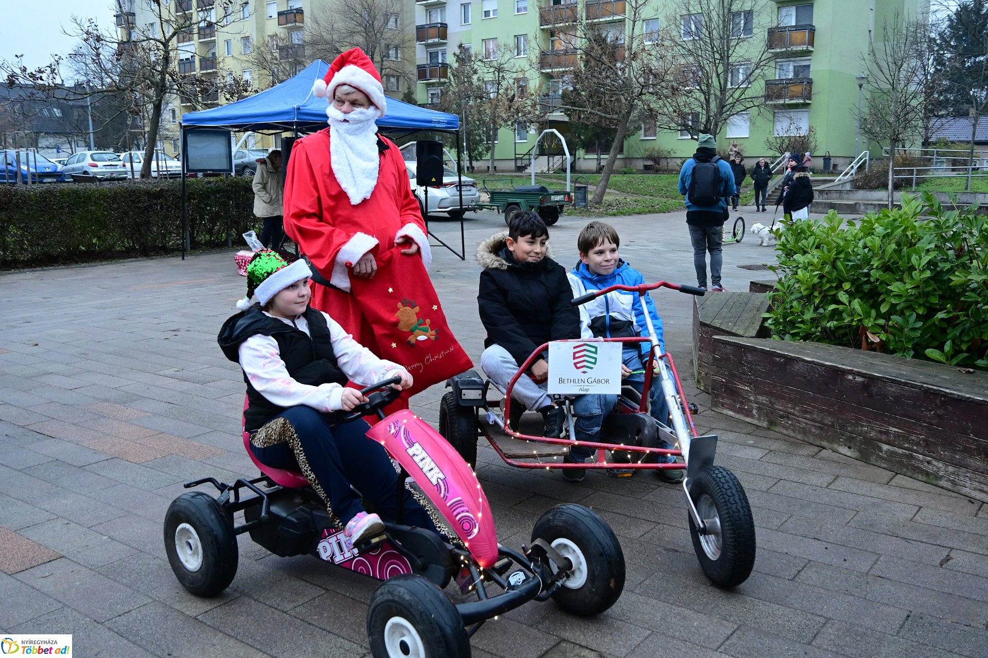 Érkertbe  érkezett a mikulás