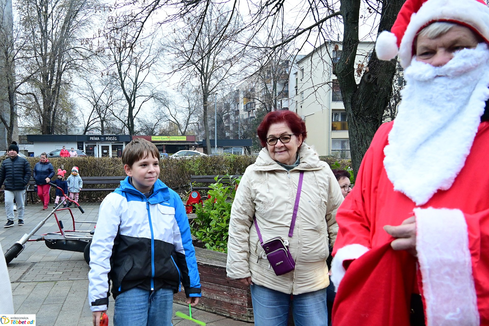 Érkertbe  érkezett a mikulás