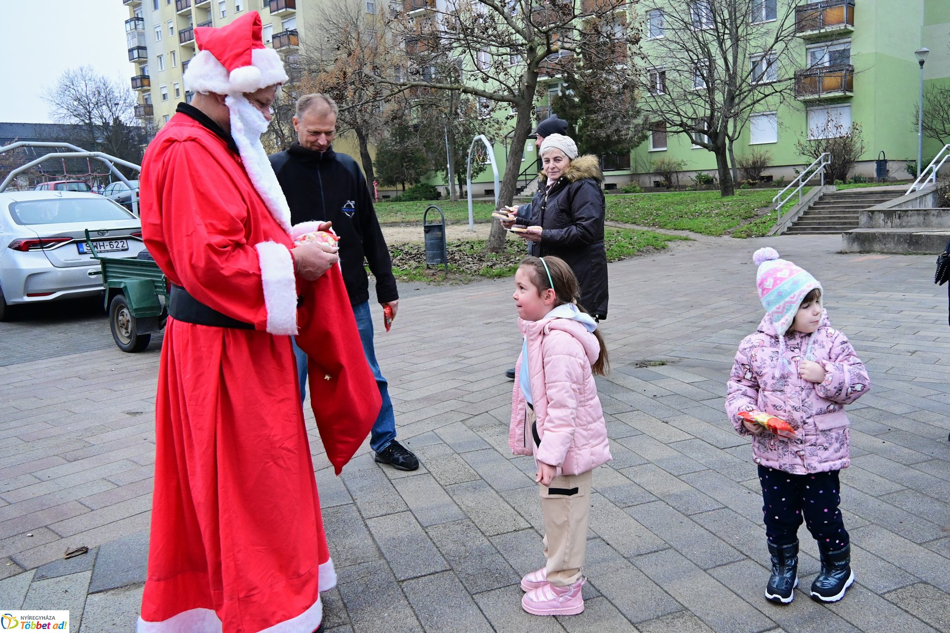 Érkertbe  érkezett a mikulás