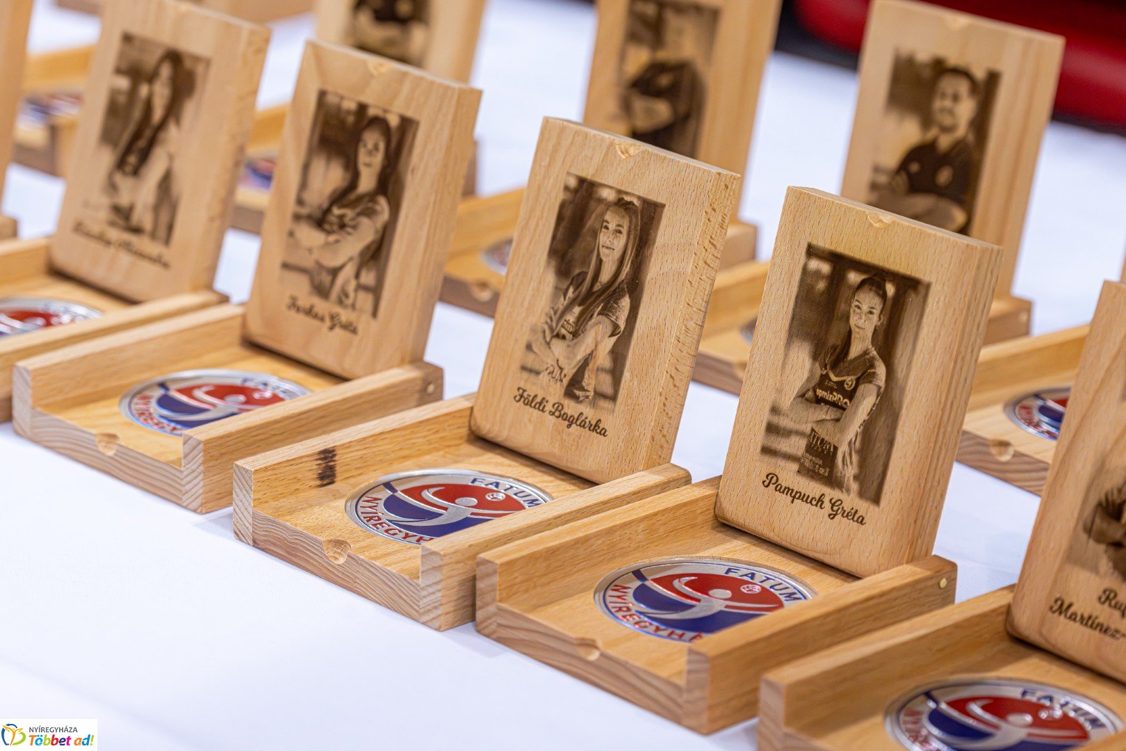 Érmes röplabdázók köszöntése