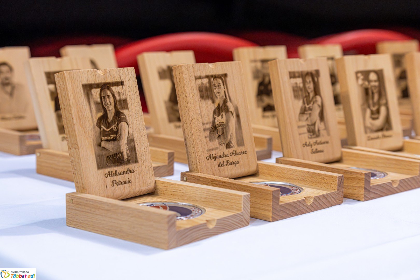 Érmes röplabdázók köszöntése