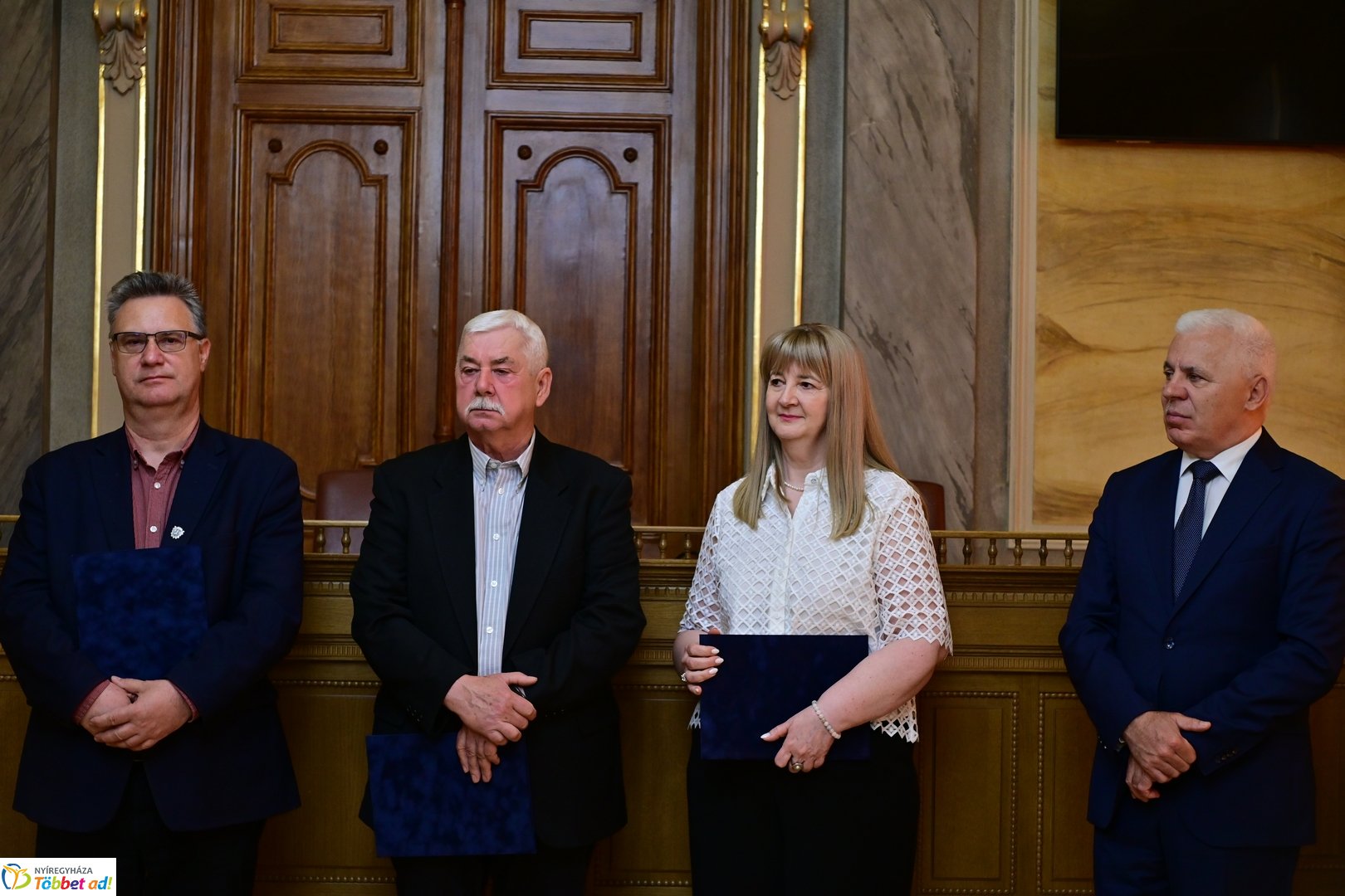 Értéktár emléklapok átadása 2025 májusában