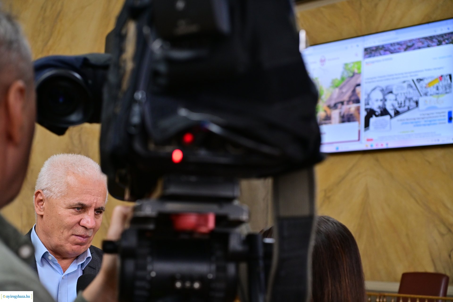 Értéktár sajtótájékoztató a Városházán 20241031