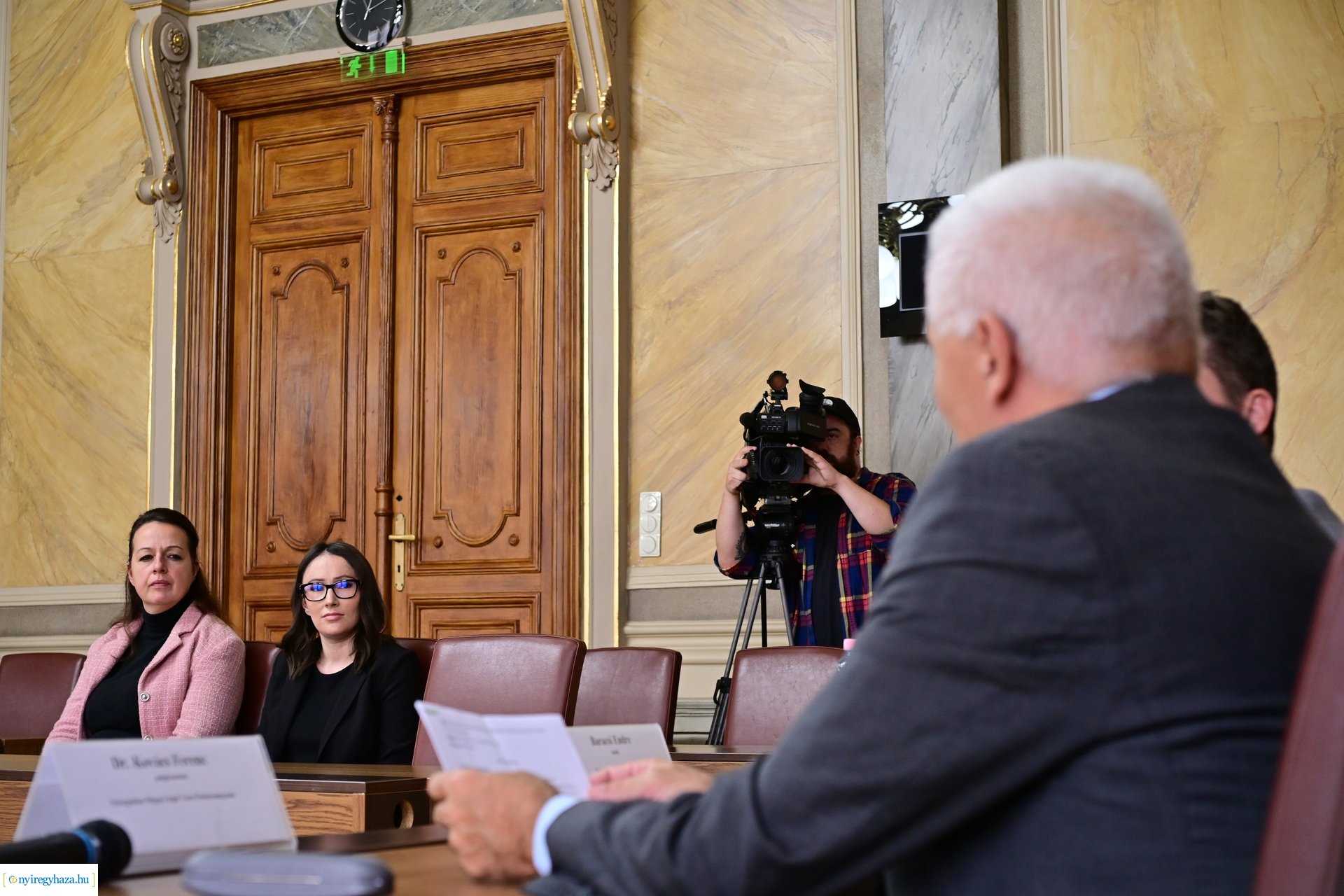 Értéktár sajtótájékoztató a Városházán 20241031