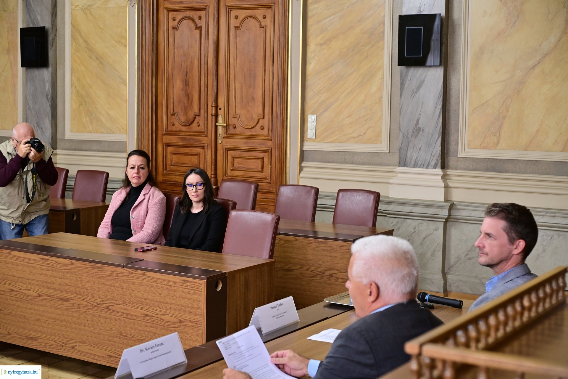 Értéktár sajtótájékoztató a Városházán 20241031