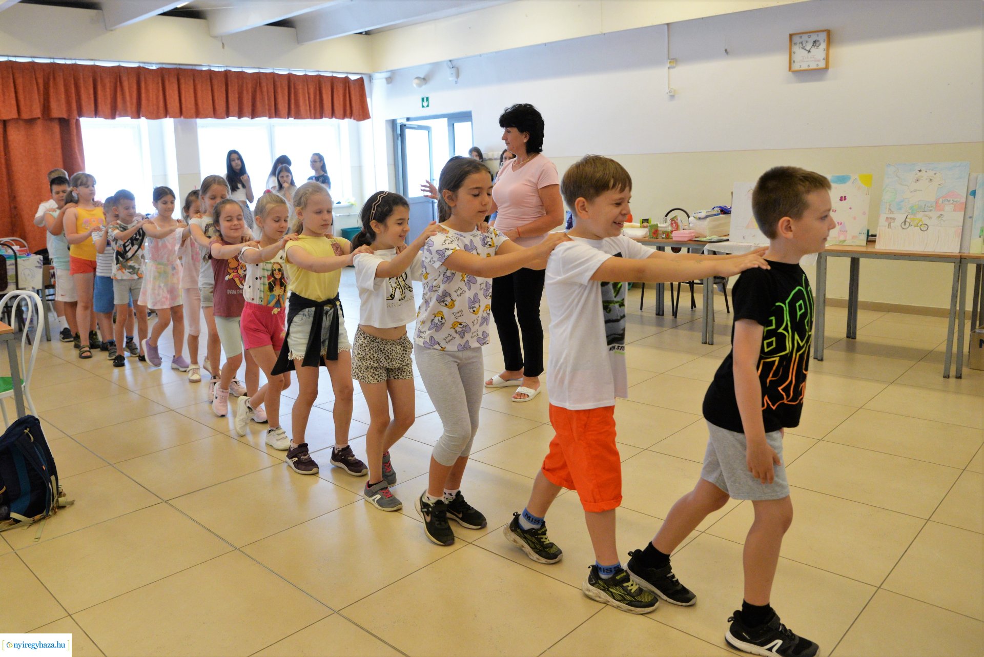 Erzsébet tábor a Móra iskolában