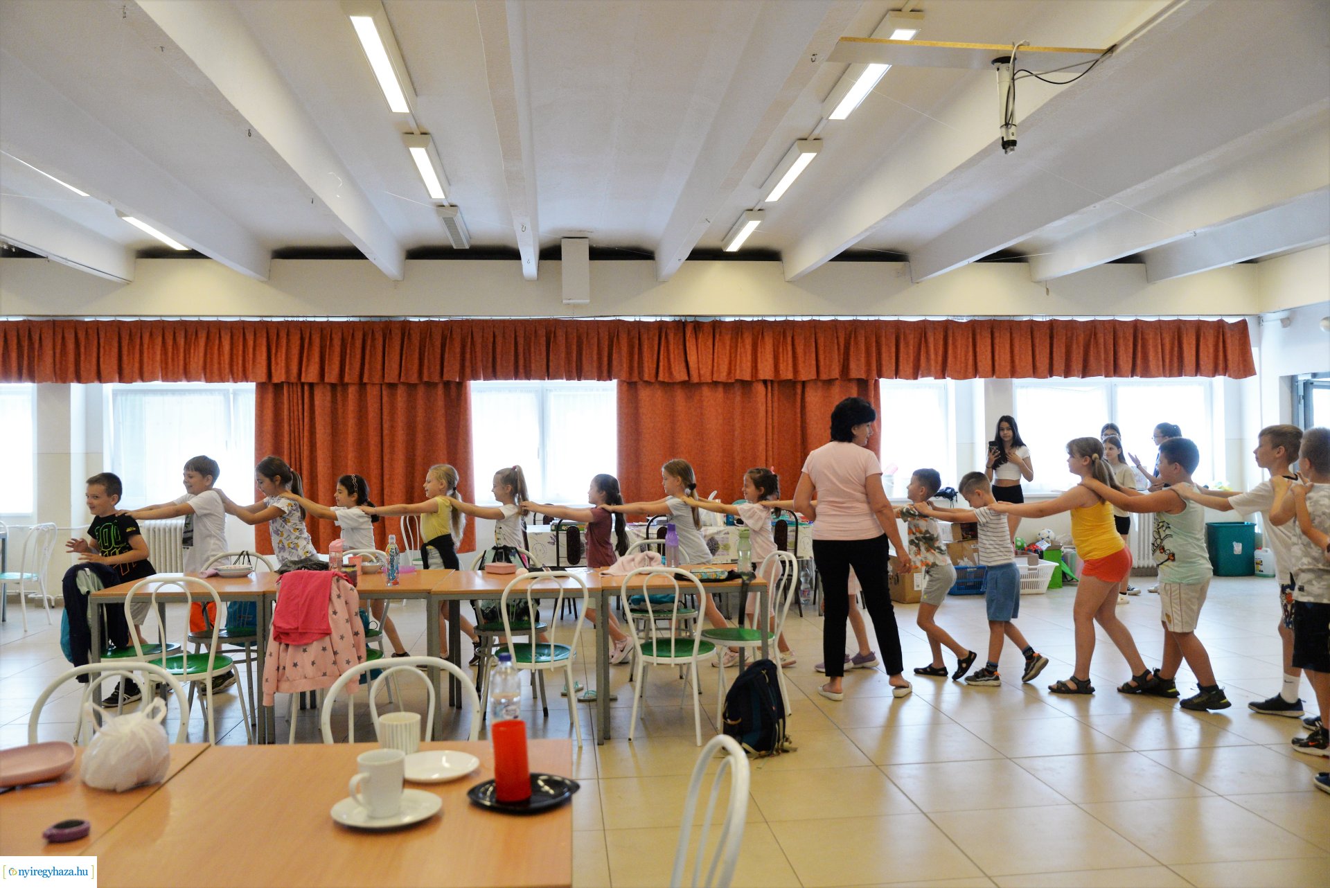 Erzsébet tábor a Móra iskolában