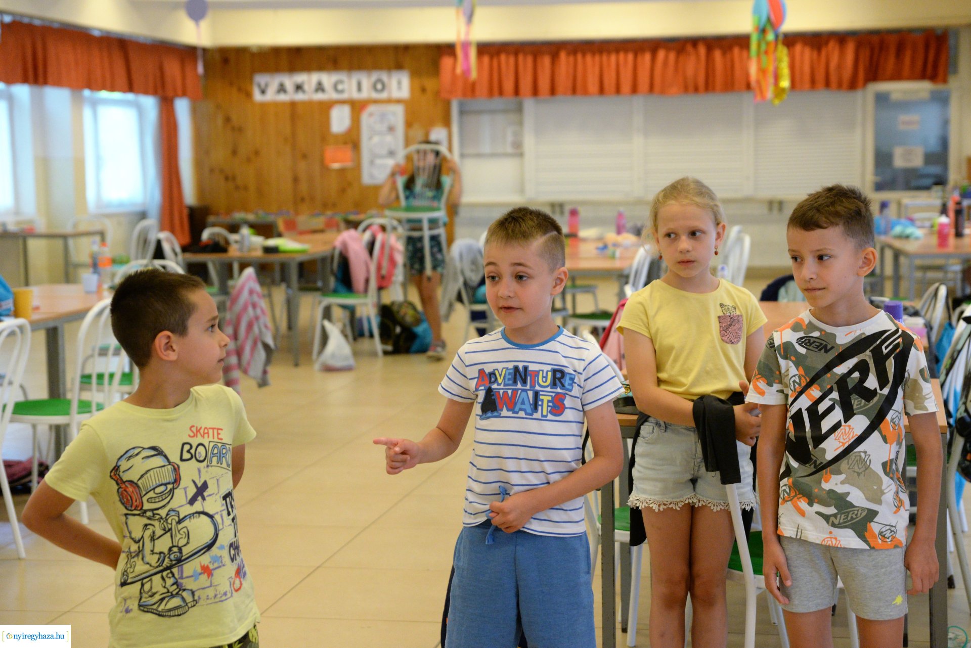 Erzsébet tábor a Móra iskolában