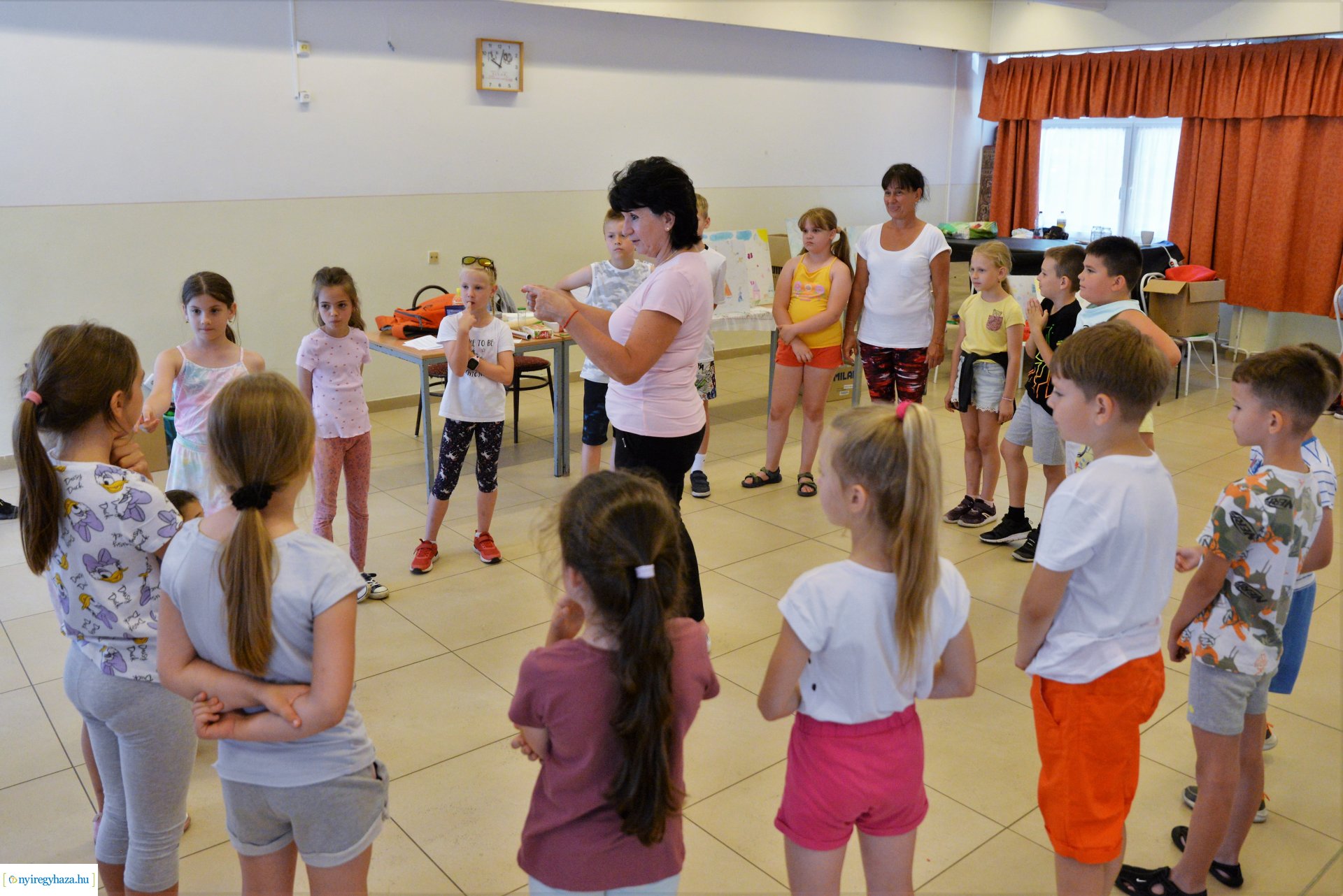 Erzsébet tábor a Móra iskolában