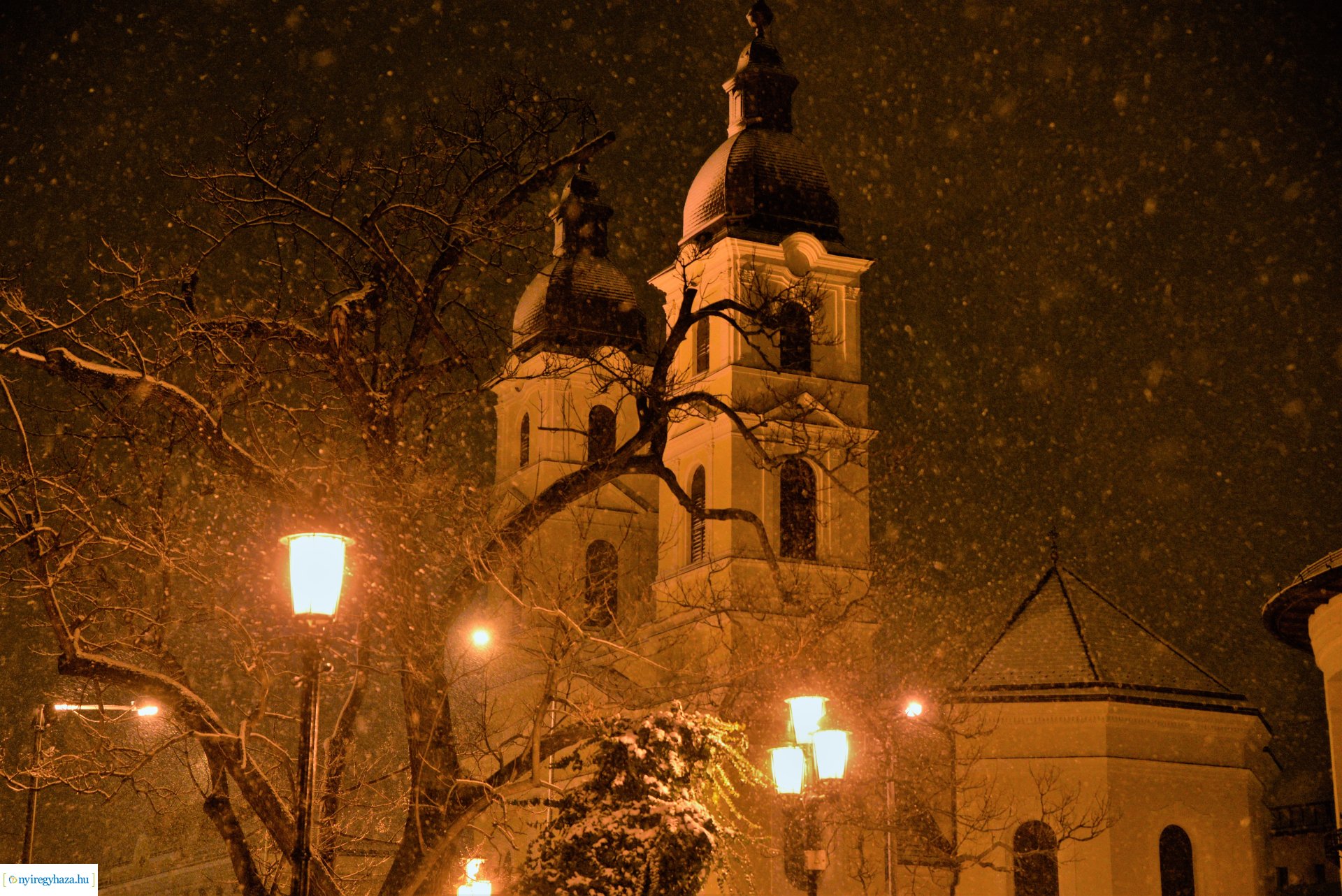 Esti séta a hóesésben