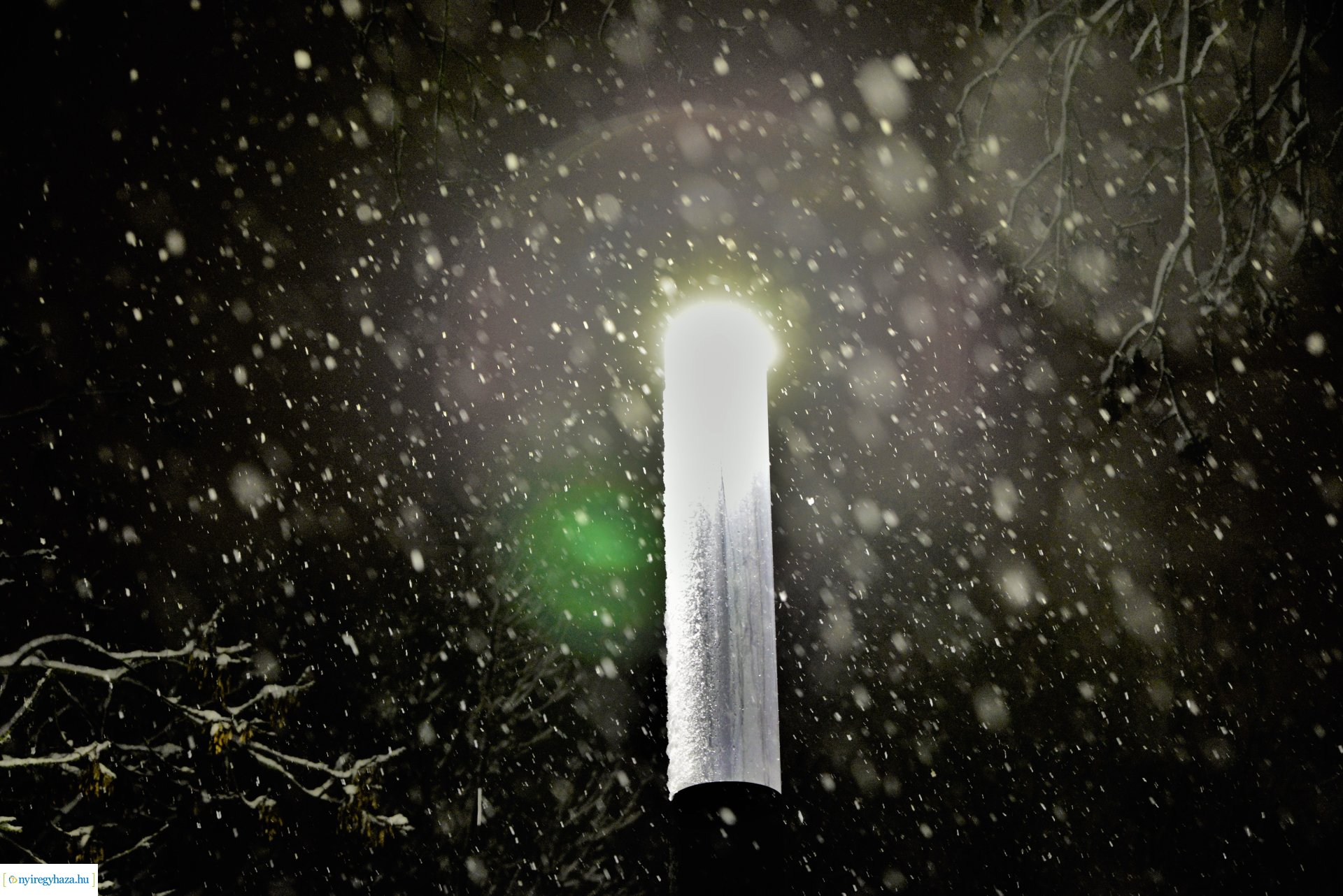 Esti séta a hóesésben