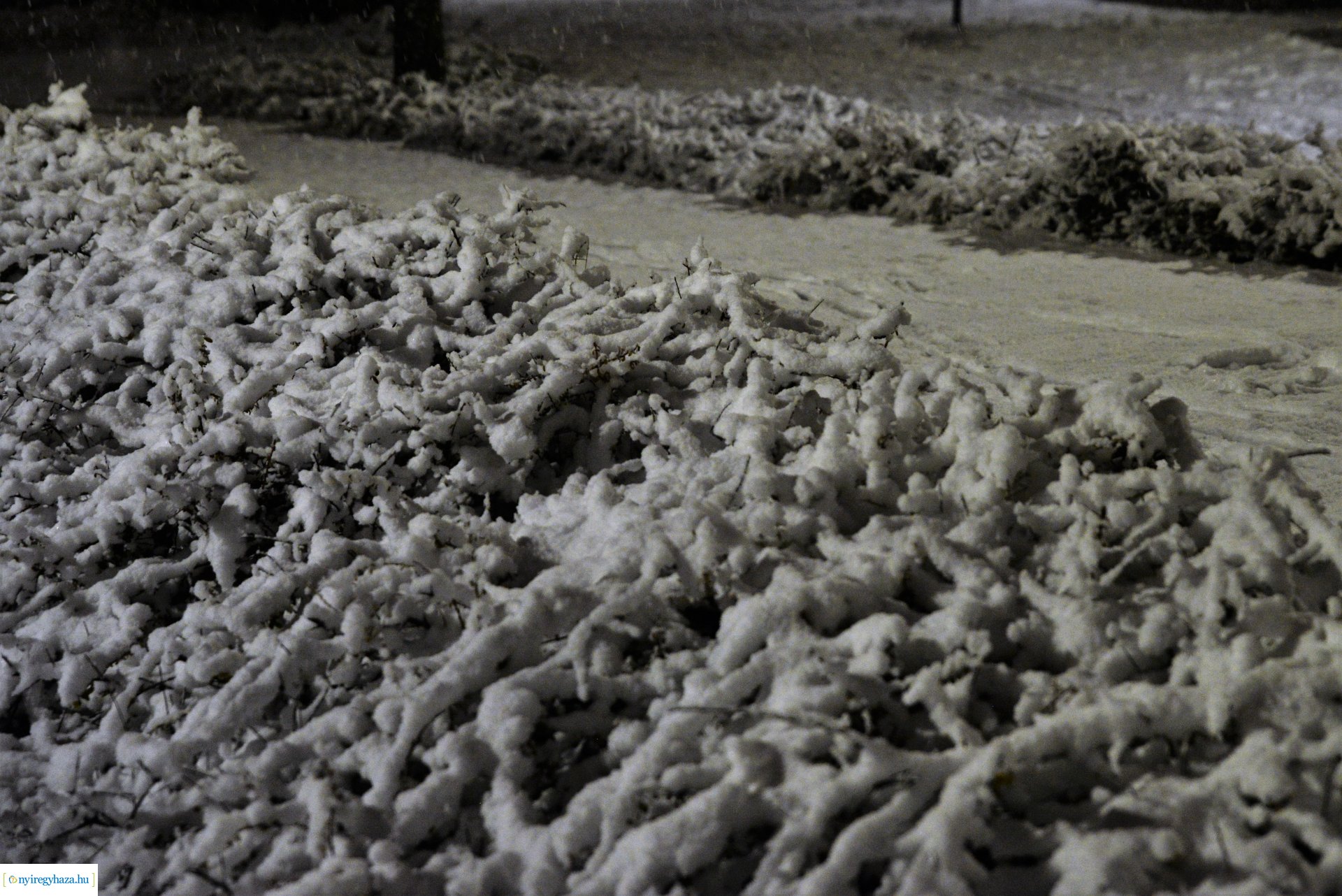 Esti séta a hóesésben