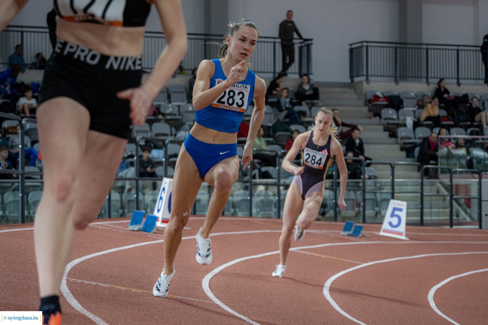 Észak-Szlovák fedettpályás atlétika bajnokság a Nyíregyházi Atlétika Centrumban
