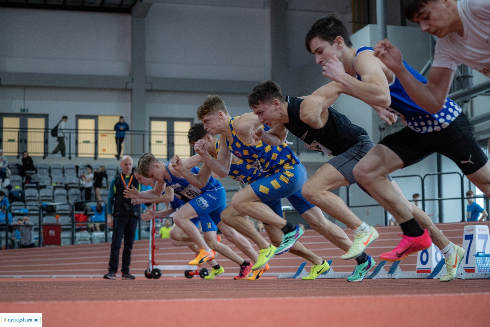 Észak-Szlovák fedettpályás atlétika bajnokság a Nyíregyházi Atlétika Centrumban