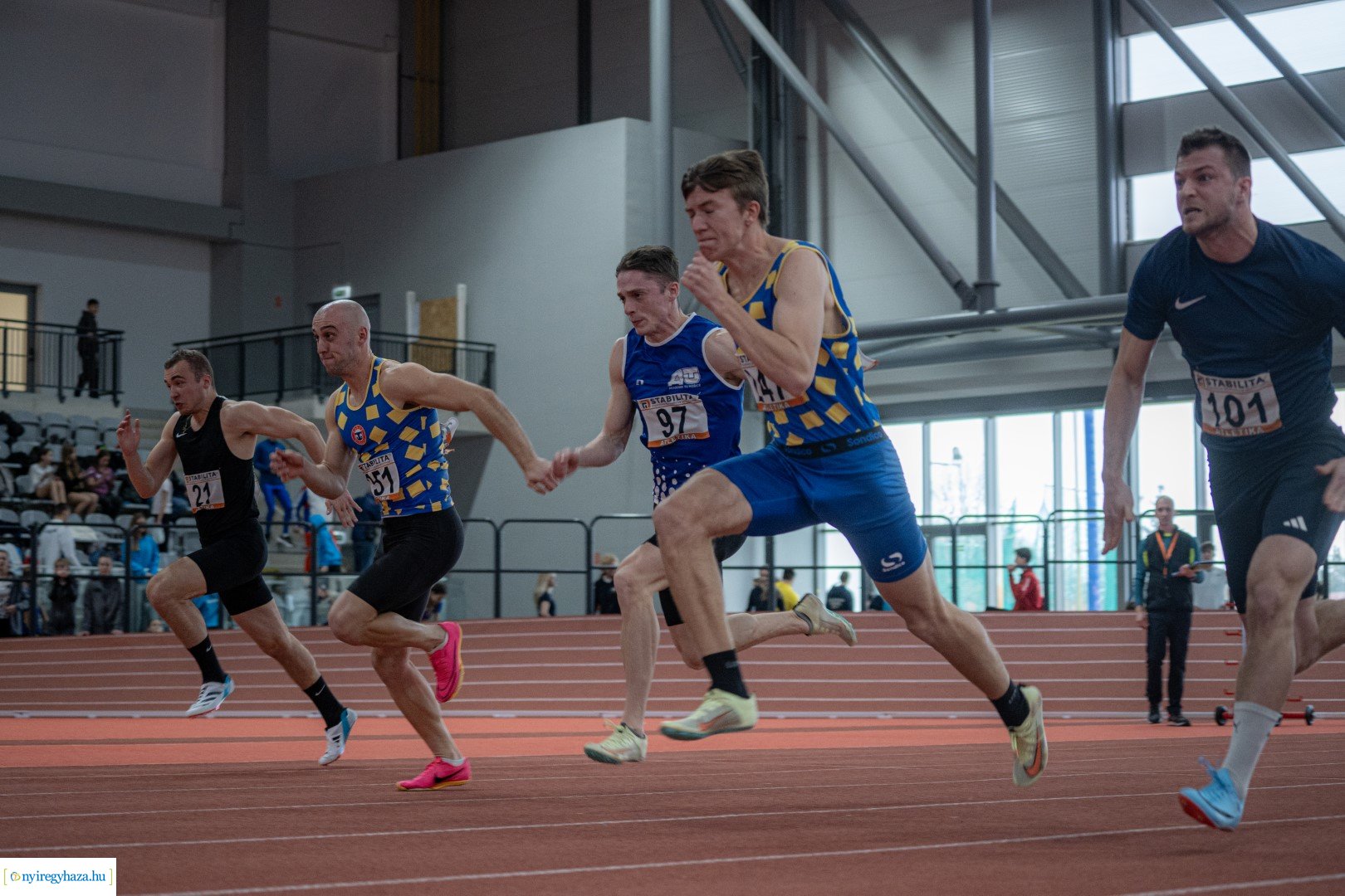Észak-Szlovák fedettpályás atlétika bajnokság a Nyíregyházi Atlétika Centrumban